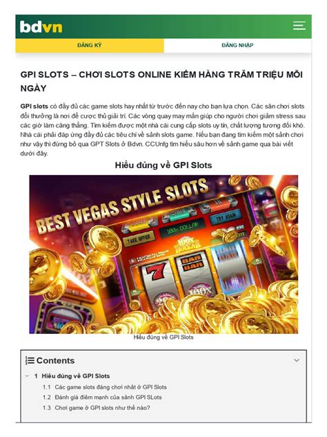 Gpi Slots Sol Internacionais