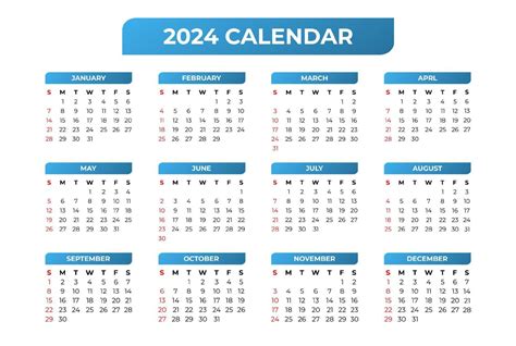 Gratis Calendario Com As Faixas De Tempo O Modelo De 2024