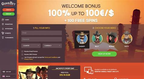 Gunsbet Casino Apostas