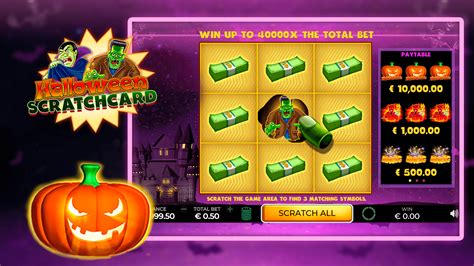 Halloween Scratchcard Blaze