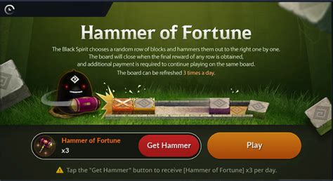 Hammer Of Fortune Bwin