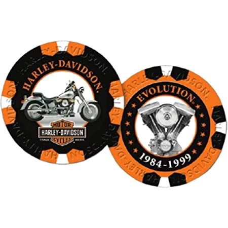 Harley Davidson De Fichas De Poker Quadro