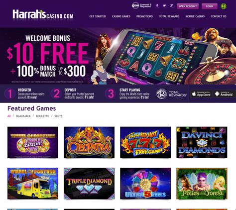 Harrahs Casino Online Aplicacao