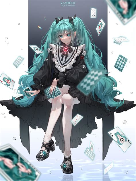 Hatsune Miku Cara De Poker Download