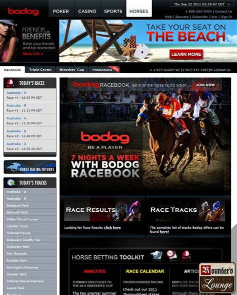 Horse Racing Bodog