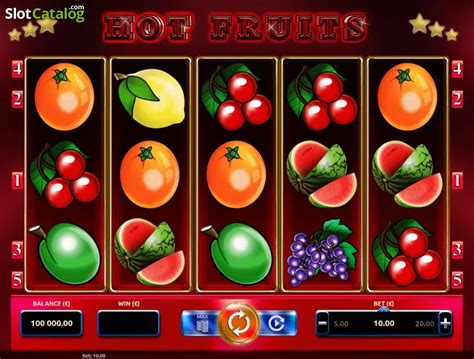 Hot Fruits Kajot Slot - Play Online