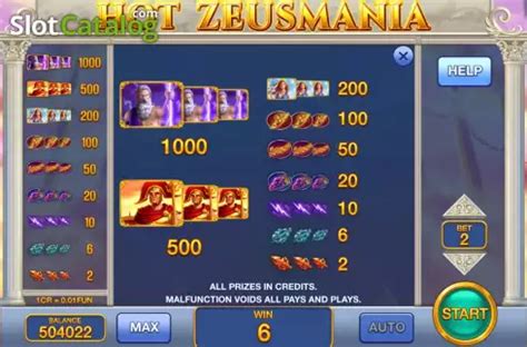 Hot Zeusmania 3x3 Brabet