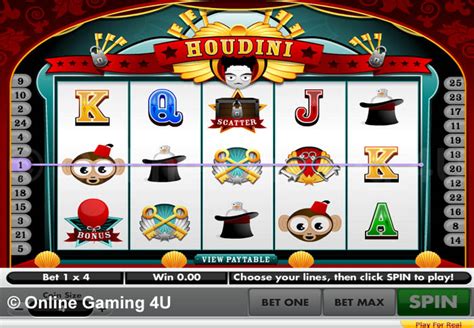 Houdini Slot Gratis