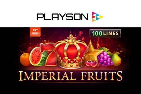 Imperial Fruits 100 Lines Novibet