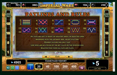 Imperial Wars Slot Gratis