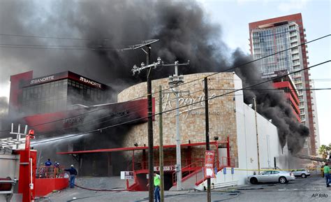 Incendio En El Cassino De Monterrey