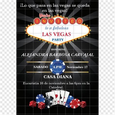 Invitacion Estilo Casino