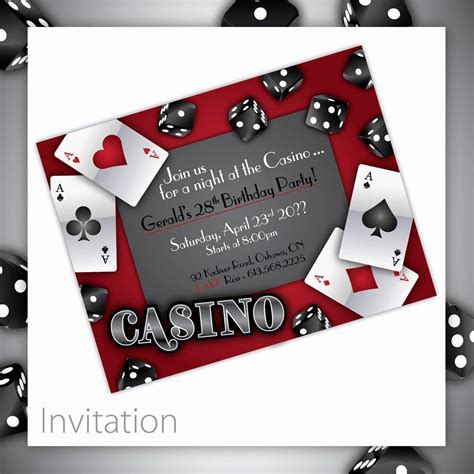 Invitacion Tipo De Casino