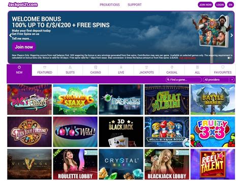 Jackpot21 Casino Online