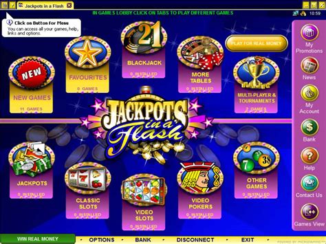 Jackpots In A Flash Casino Online
