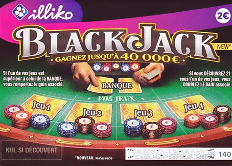 Jeu Black Jack Um Gratter