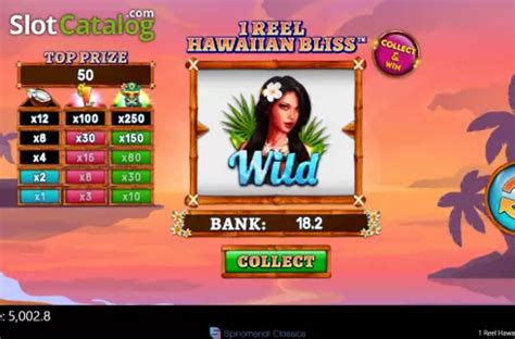 Jogar 1 Reel Hawaiian Bliss No Modo Demo