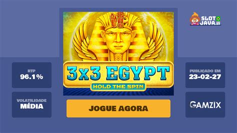 Jogar 3x3 Egypt Hold The Spin No Modo Demo