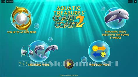 Jogar Aquatic Treasures Coast 2 Coast No Modo Demo