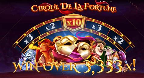 Jogar Cirque De La Fortune Com Dinheiro Real