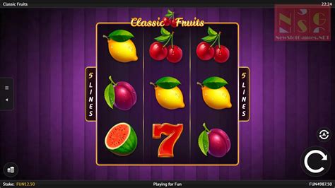 Jogar Classic Fruit No Modo Demo