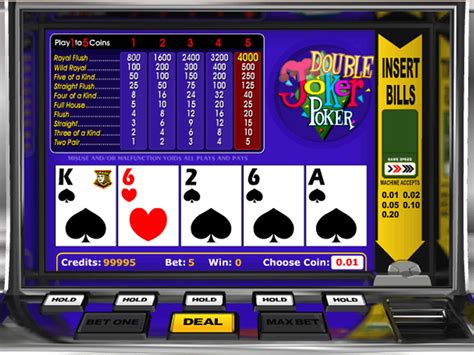 Jogar Double Joker Poker No Modo Demo