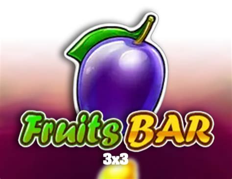Jogar Fruits Bar 3x3 Com Dinheiro Real