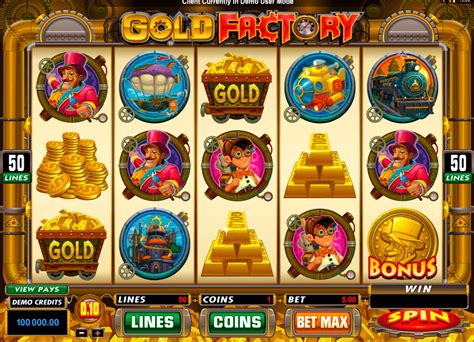 Jogar Gold Factory Com Dinheiro Real