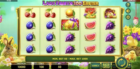 Jogar Lady Fruits 100 Easter Com Dinheiro Real