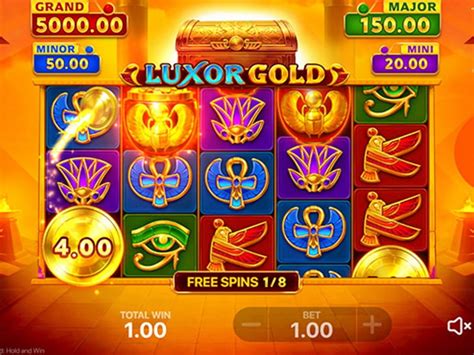 Jogar Luxor Gold Hold And Win Com Dinheiro Real