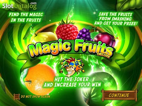 Jogar Magic Fruits Deluxe No Modo Demo