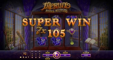 Jogar Merlin S Mystical Multipliers Com Dinheiro Real