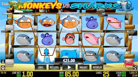 Jogar Monkeys Vs Sharks No Modo Demo