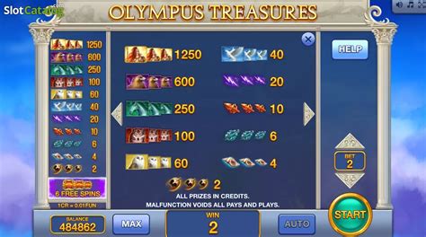 Jogar Olympus Treasures 3x3 No Modo Demo