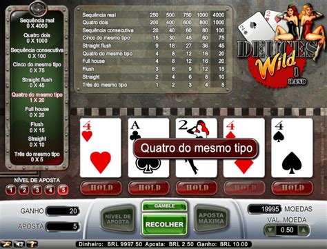 Jogar Poker 7 Deuces Wild Com Dinheiro Real