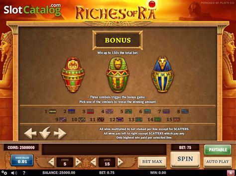 Jogar Riches Of Ra Com Dinheiro Real