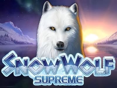 Jogar Snow Wolf Supreme Com Dinheiro Real