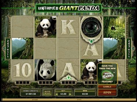 Jogar Untamed Giant Panda No Modo Demo