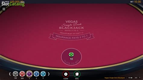 Jogar Vegas Single Deck Blackjack No Modo Demo