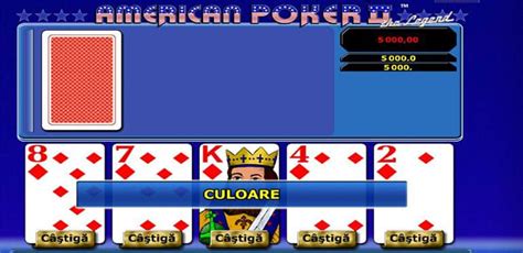 Jogos De Ca La Aparate American Poker 2