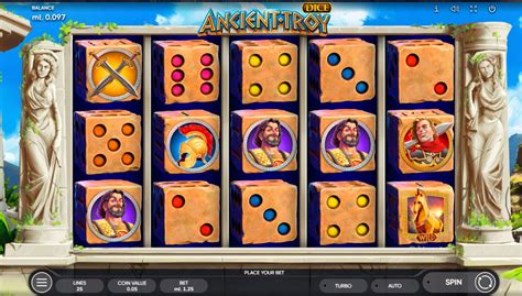 Jogue Ancient Troy Dice Online