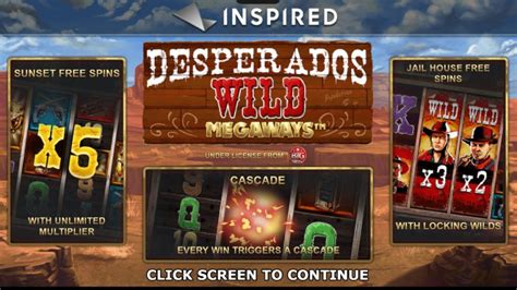 Jogue Desperados Wild Megaways Online