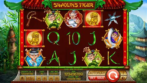 Jogue Shaolin Tiger Online