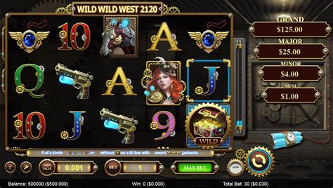 Jogue Wild Wild West 2120 Deluxe Online