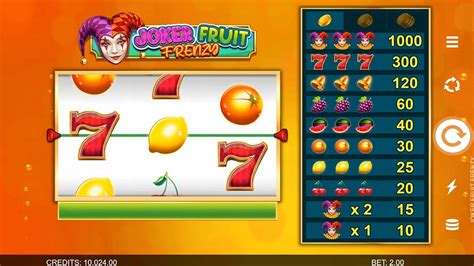 Joker Fruit Frenzy Netbet