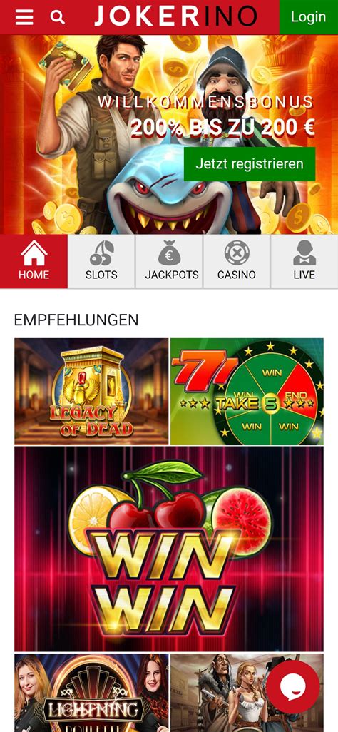 Jokerino Casino Mobile
