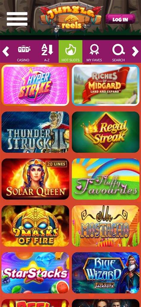 Jungle Reels Casino Mobile