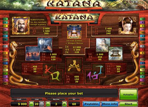 Katana Casino Spiel