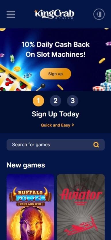 Kingcrab Casino App