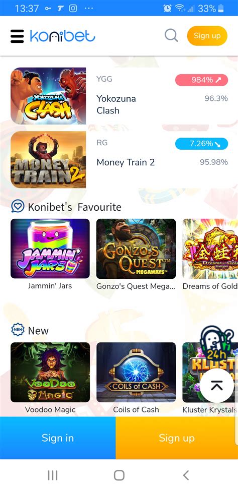 Konibet Casino Mobile